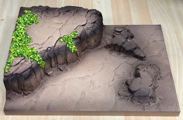 硬質ウレタン成型品によるディスプレイ台座（4点/1セット）