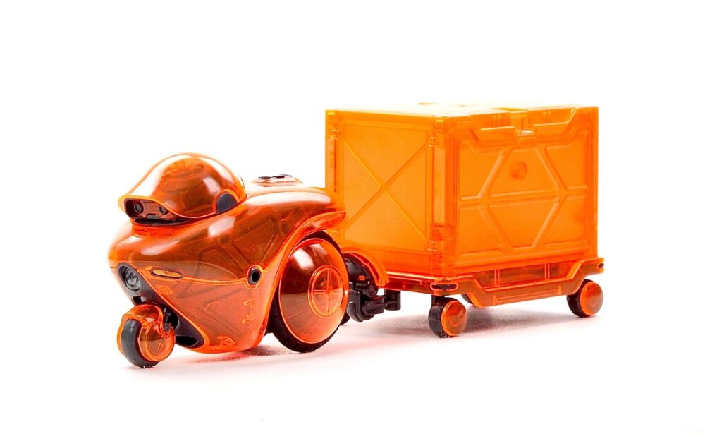 1/12 HAKOBU/RIKU CART&CONTAINER set クリアオレンジ